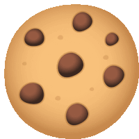 a chocolate chip cookie with holes in it