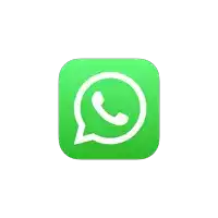 a green square with a white phone icon in the middle