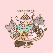 Welcome Pusheen Meme