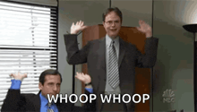 Whoop Hands Up GIF