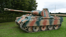 a tank with the number 211 painted on the top of it