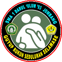 a logo for sma 1 darul ulum '93 jombang