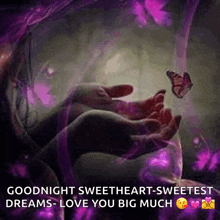 a goodnight sweetheart-sweetest dreams love you big much greeting