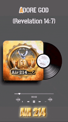 a cd cover for revelations from god everyday air 214