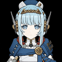 a cartoon character with a crown on her head
