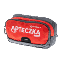 a red traumakit daily apteczka by borkos bag