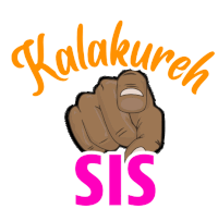 a cartoon hand pointing with the words kalakureh sis behind it