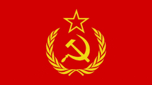 the flag of the soviet union has a hammer and sickle and a star .