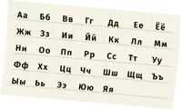 Russia Russian Alphabet Sticker