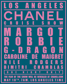 a poster for a los angeles cruise show