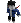 a pixel art of a man holding a knife .