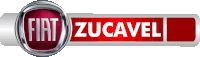 a red and white fiat zucavel logo