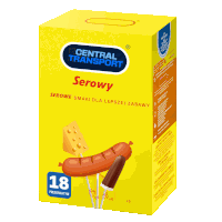 a yellow box that says central transport serowy on it