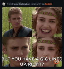 a meme from meme restoration community on reddit shows a man and a woman