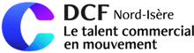 dcf nord-isere le talent commercial en mouvement logo