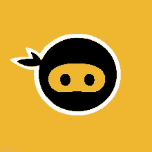 a picture of a ninja on a yellow background with imgflip.com written below it