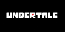 the undertale logo has a red cross in the middle