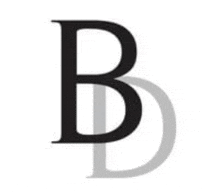 a black letter b with a shadow on a white background