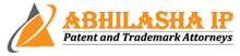 a logo for abhilasha ip patent and trademark attorneys is shown