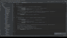 a screenshot of a computer screen with a few lines of code