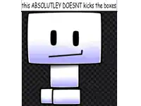 a drawing of a screen that says " this absolutey doesnt kicks the boxes ki us are cry "