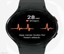 an apple watch displays an emergency services app