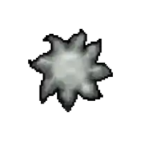 a pixel art drawing of a star with a white background