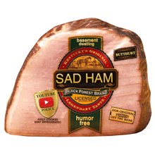 a slice of sad ham from kentucky