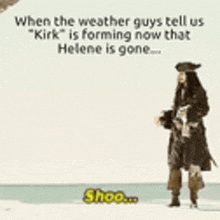 when the weather guys tell us kirk is forming now that helene is gone ... shoo .