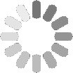 a black and white loading circle with a white background