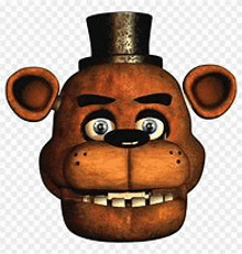 freddy fazbear from five nights at freddy 's has a top hat on his head .