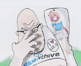 a drawing of a man wearing a shirt that says i love lol is