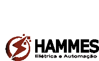 a logo for a company called hammers with a lightning bolt