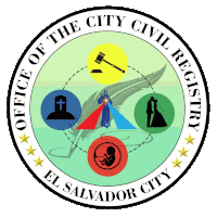 the logo for the office of the city civil registry