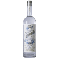 a bottle of cascahuin tequila is sitting on a white surface