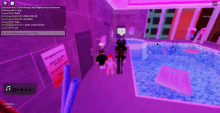 a screenshot of a video game with a sign that says lifeguard duty