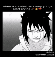a black and white drawing of a person crying