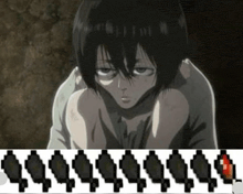 a pixel art of a girl with a red heart in the bottom right corner