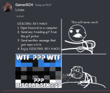 a screenshot of a discord sex hack being explained