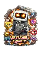 a cartoon of a robot with a hoodie that says digi 995 on it