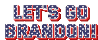 let 's go brandon is written in red white and blue stars