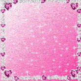 a pink background with hearts and the word yes