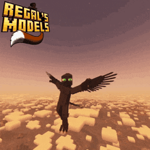 a video game called regal 's models is being played on a computer