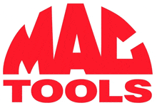 a red logo that says mag tools on it