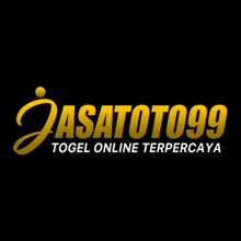 a black background with a gold logo that says ' asatoto99 ' on it