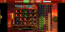 a screen shot of a slot game called book of ra