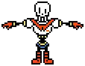 papyrus is a pixel art character from undertale .