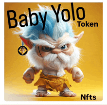 baby yolo token nfts with a troll on it