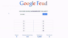 a screenshot of a google feud game that says uhh i don t know