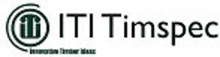 the iti timspec logo is a black and green logo on a white background .